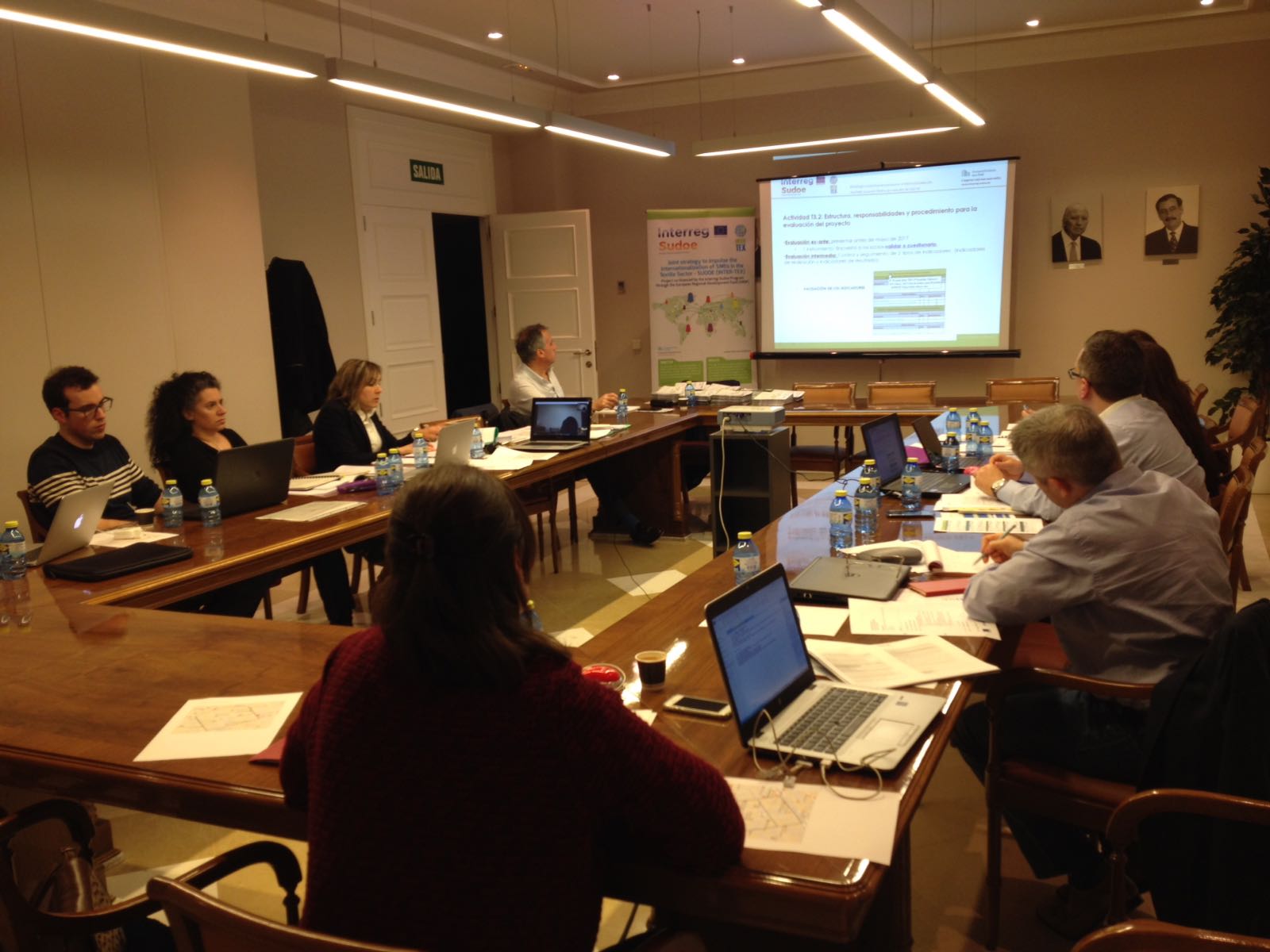 The 2nd transnational meeting of the INTER-TEX project took place in Valencia in March